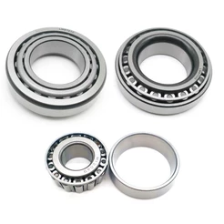 Kit 4 Rolamentos Cubos Roda Dianteiros Chevrolet S10 4x2 1996/2011 LM67048/LM67010 M12610/M12649
