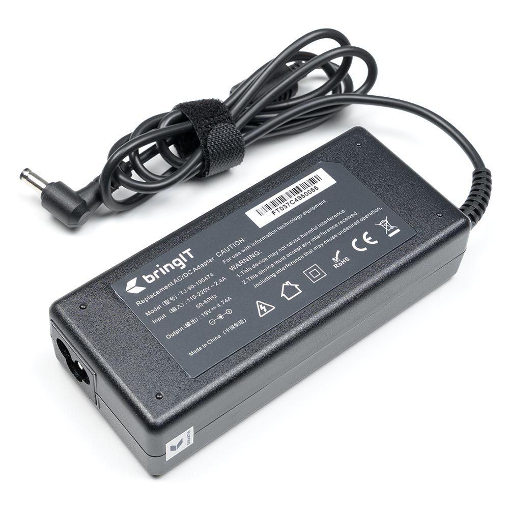 Fonte Carregador para Notebook Asus K Series K45VM 19V 4.74A 90W