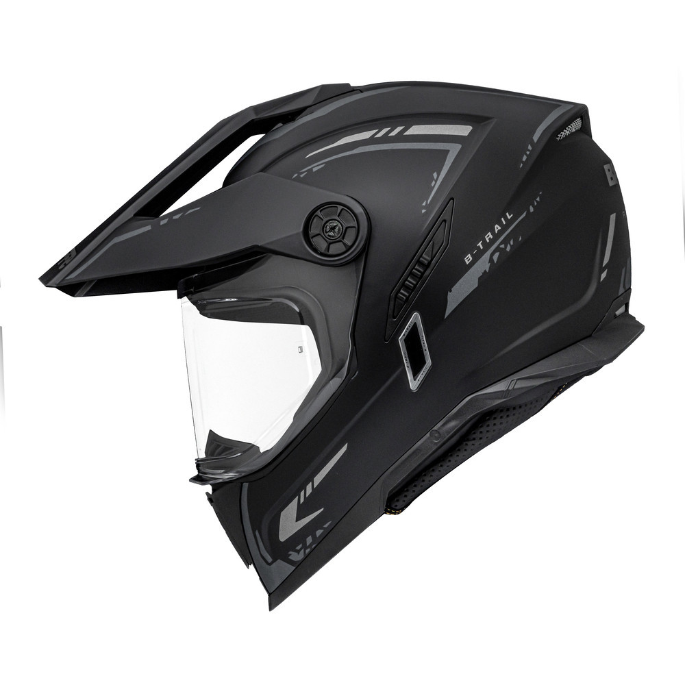 Capacete Moto Bieffe B-trail Authentic Com Óculos Interno