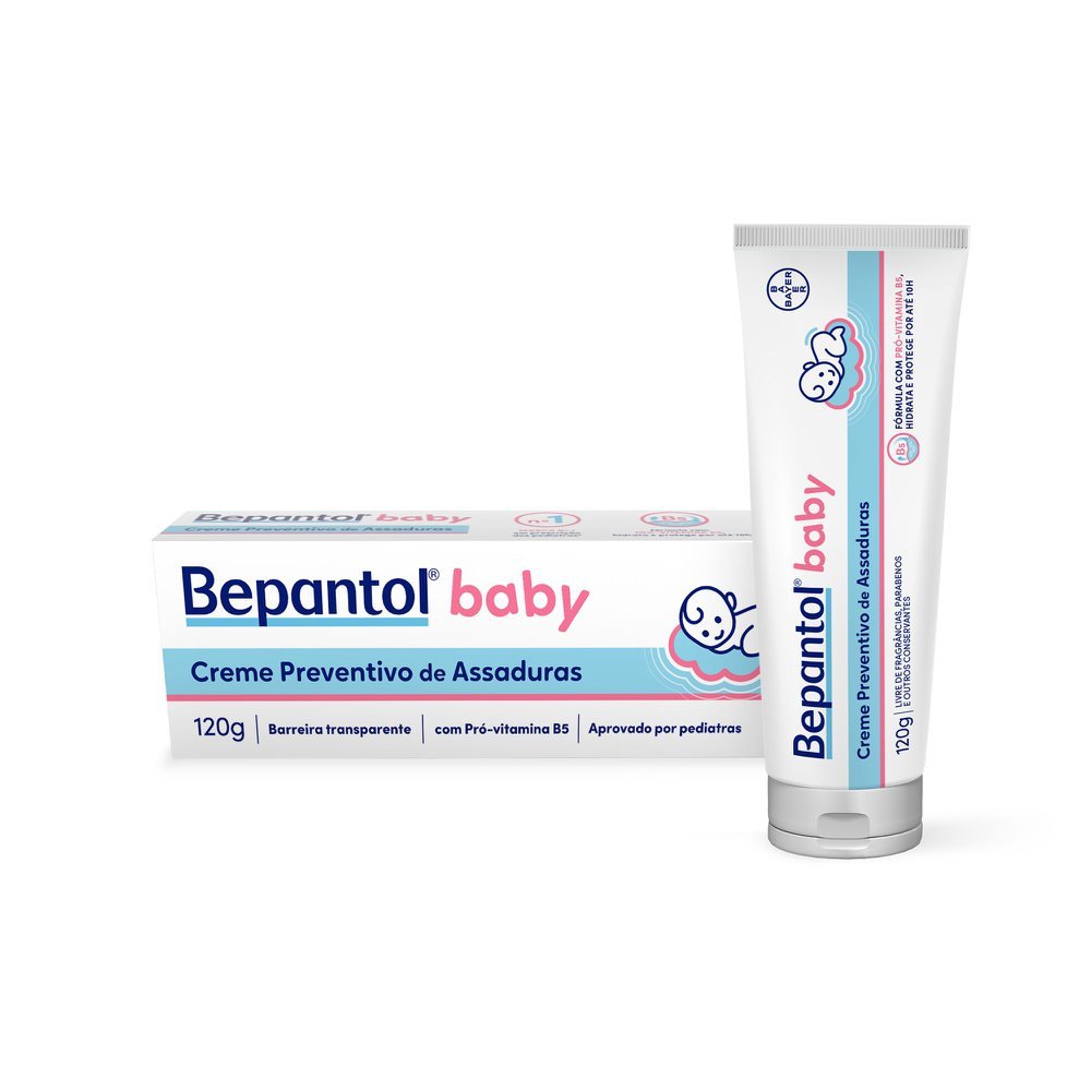 Creme para Assaduras Bepantol Baby Preventivo 120g
