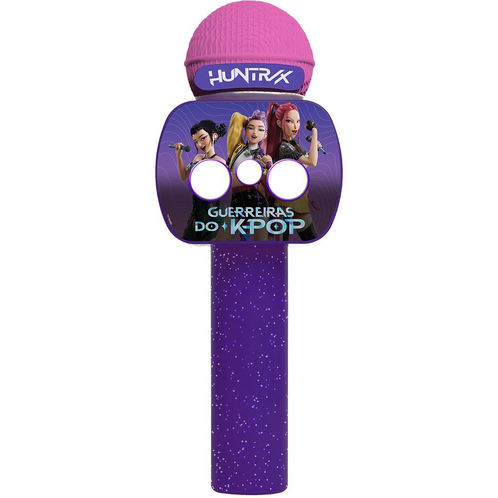 Microfone Musical com Bluetooth Guerreiras do K-Pop