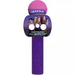 Microfone Musical com Bluetooth Guerreiras do K-Pop
