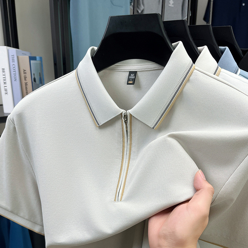 Roupas masculinas moda roupas masculinas camisas todos os dias Casual roupas masculinas de meia-idade topos camisetas de