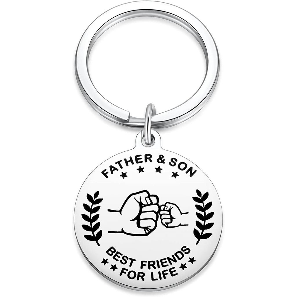 Chaveiro de Pai feito pelo Filho - Presentes Engraçados para o Papai - Chaveiros Únicos para o Dia dos Pais, Aniversário