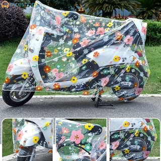 Capa para Bicicleta em EVA com Padrão Floral - Resistente ao Sol e à Água, Adequada para Bicicletas Elétricas e Motocicl