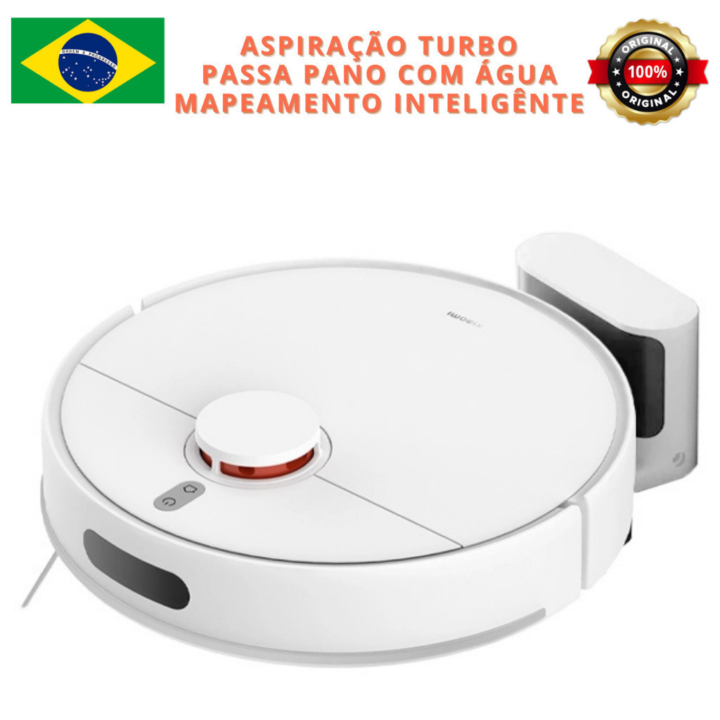 Robo Aspirador Inteligente Xiaomi S40C Turbo | Lançamento 2026 | Original Bivolt