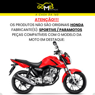 Par Tampa Lateral Cg Fan 160 2016 2026 / Carenagem Lateral Filtro e Bateria