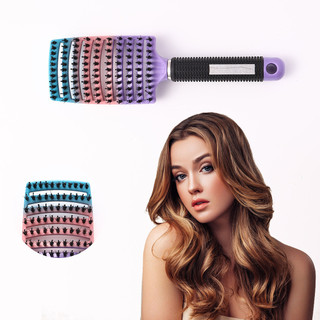 Pente De Cabelo Feminino Elegante, Pente Profissional Para Modelagem E Alisamento, De Dupla UtilizaçãO Para Casa E SalãO