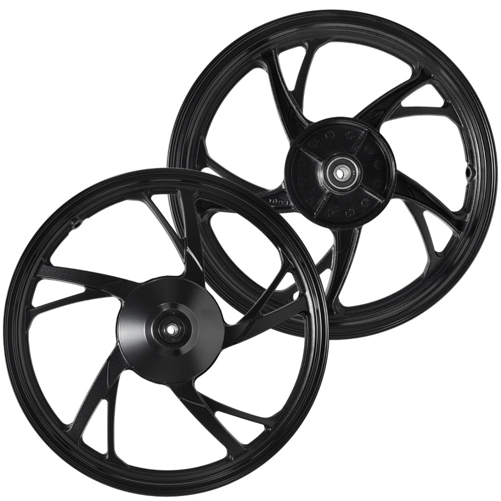 PAR RODA ESPORTIVA 17 E 14 HONDA BIZ 125 2005 A 2022 BIZ 100 2013 A 2015 BIZ 110 2016 A 2022 PE GALINHA FREIO TAMBOR