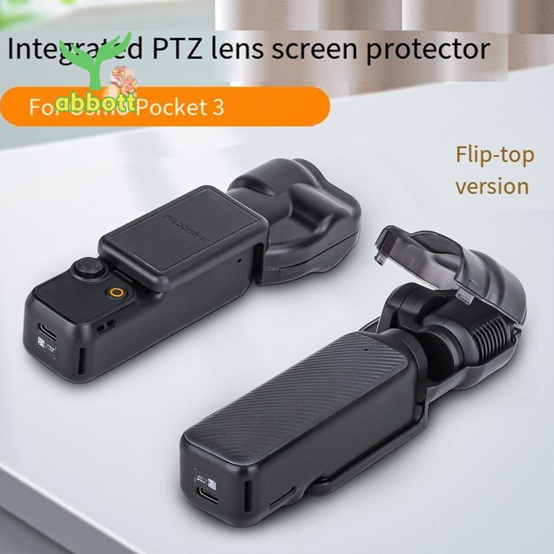 [Quick A] Para Pocket 3 Capa Protetora Silicone De Peças De Câmera Portátil Protetor De Tela De Lente Acessórios De Bols