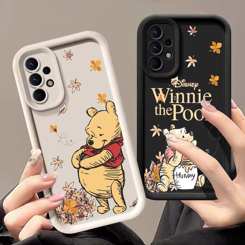 Capa de celular do filme Winnie the Pooh de outono, adequada para Samsung Galaxy
