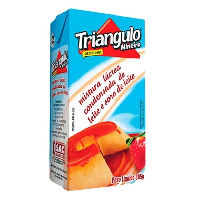 Kit 5 Mistura Láctea Condensada Triângulo 395g — imagem 2 de 2