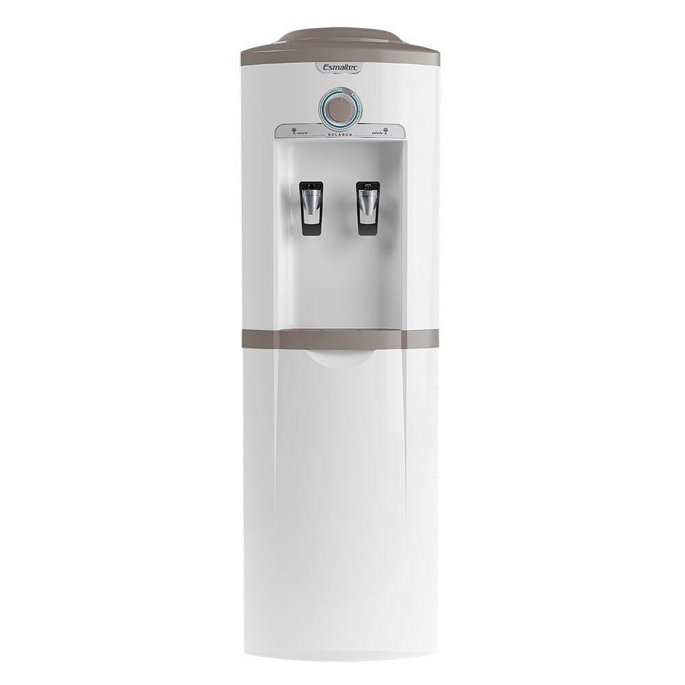 Bebedouro de Água Esmaltec de Coluna Gelagua EGC35B - com Compressor Branco