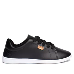 Tênis Feminino Moleca Napa Sardenha Casual Preto