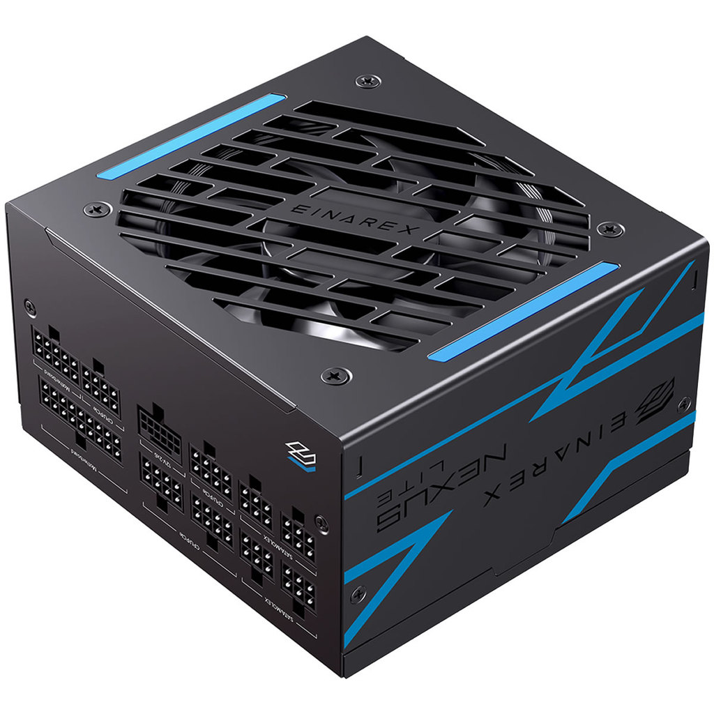 Fonte Gamer Modular 1000w Einarex Atx Full Modular Nlt-100bk