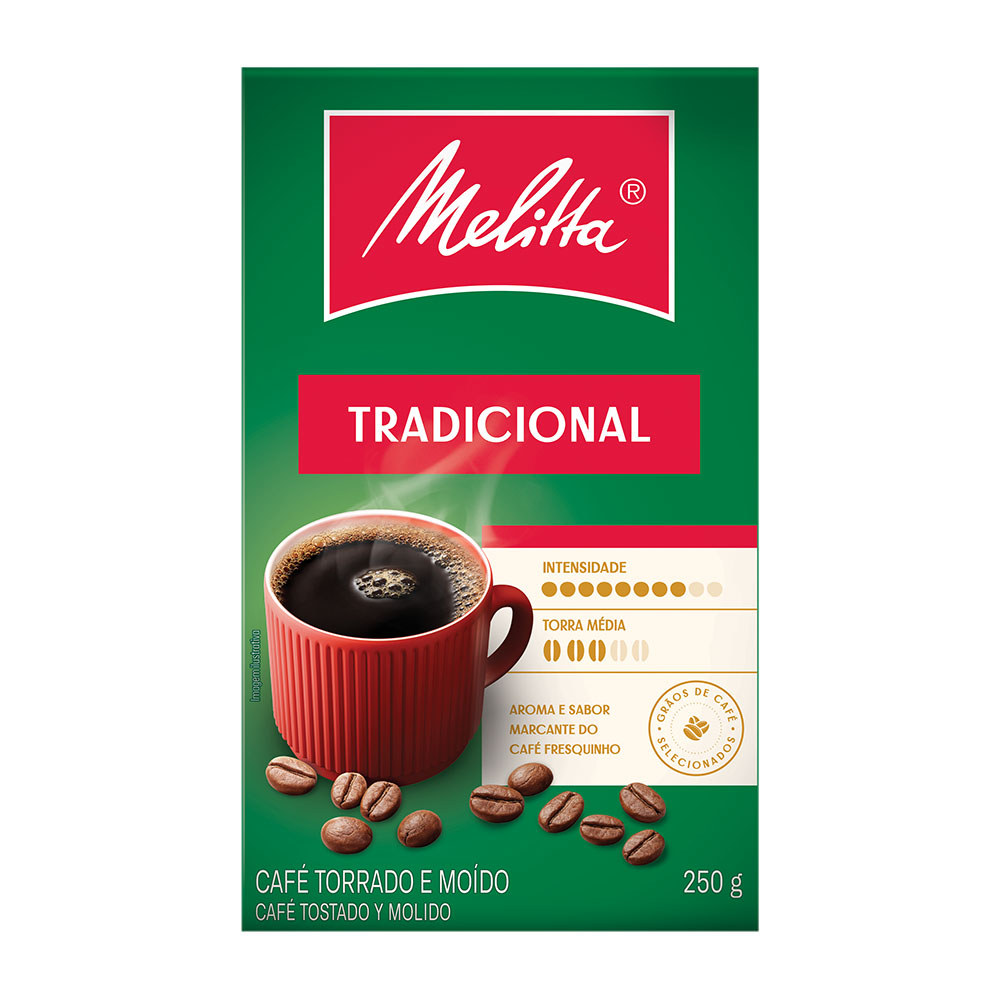 Café Melitta® Tradicional Vácuo 250g