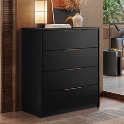 Cômoda para Quarto com 4 Gavetas Alia