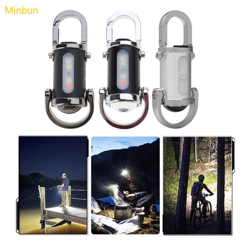 Minbun Outdoor LED Work Light Chaveiro Lanterna Recarregável Para Aventura