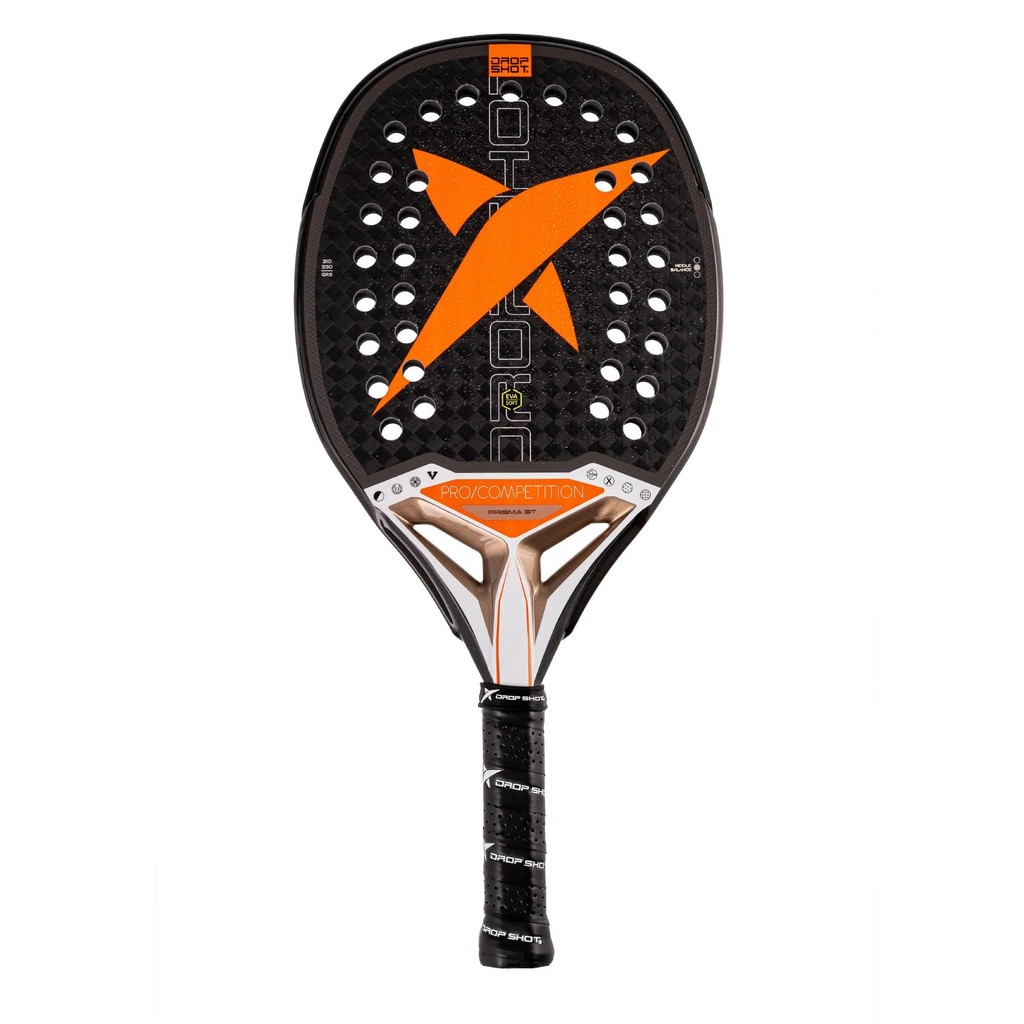 Raquete Beach Tennis DROP SHOT PRISMA BT Carbono 12K soft