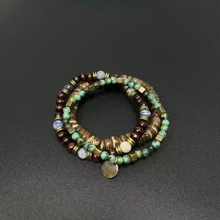 2026 Pulseira Vintage Novo Estilo [verde u] 22 [Três Itens no Total]20260826