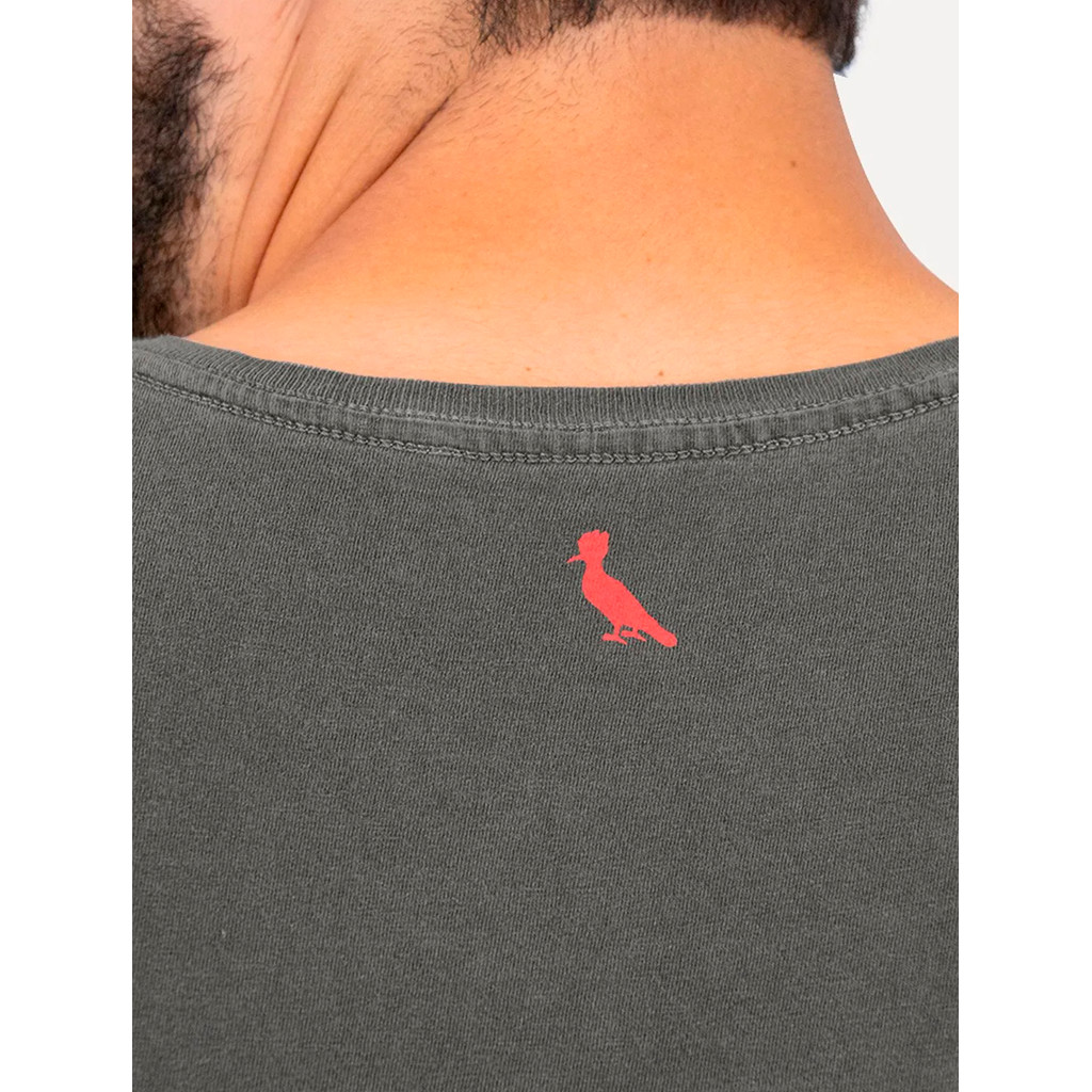 Camiseta Reserva Masculina Basic Red Woodpecker Stoned Cinza Escuro · foto 2