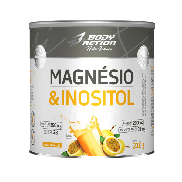 MAGNÉSIO E INOSITOL ORIGINAL 210G - BODYACTION