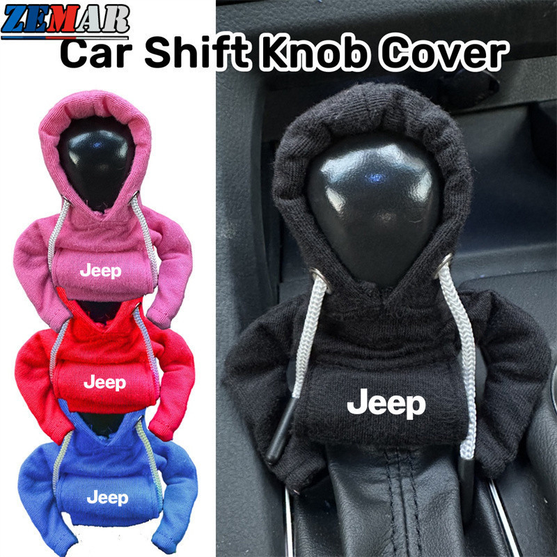 Capa Universal para Alavanca de Câmbio de Carro Jeep, Capa Criativa e Estilosa com Capuz para Alavanca de Câmbio Renegad