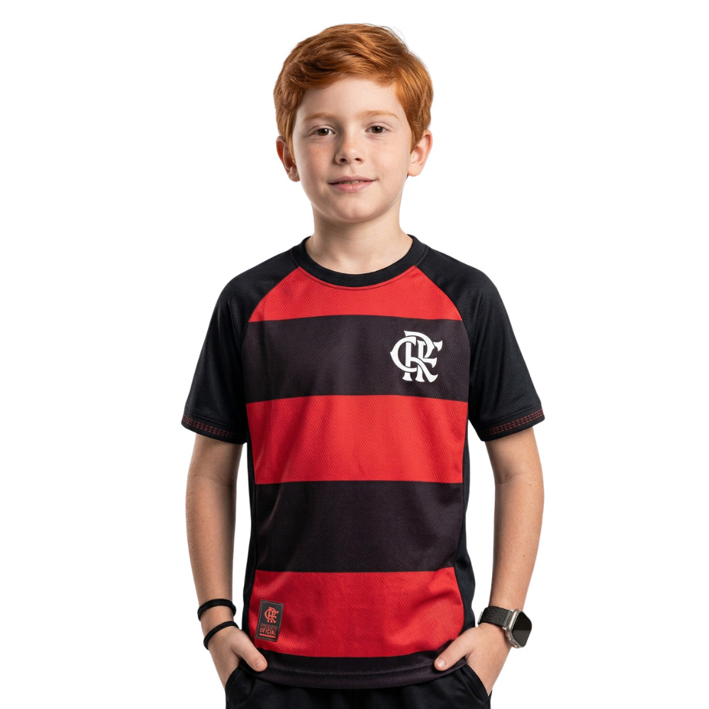 Camisa Flamengo Juvenil Listrada Rubro-Negra Next Eleven CRF33.1