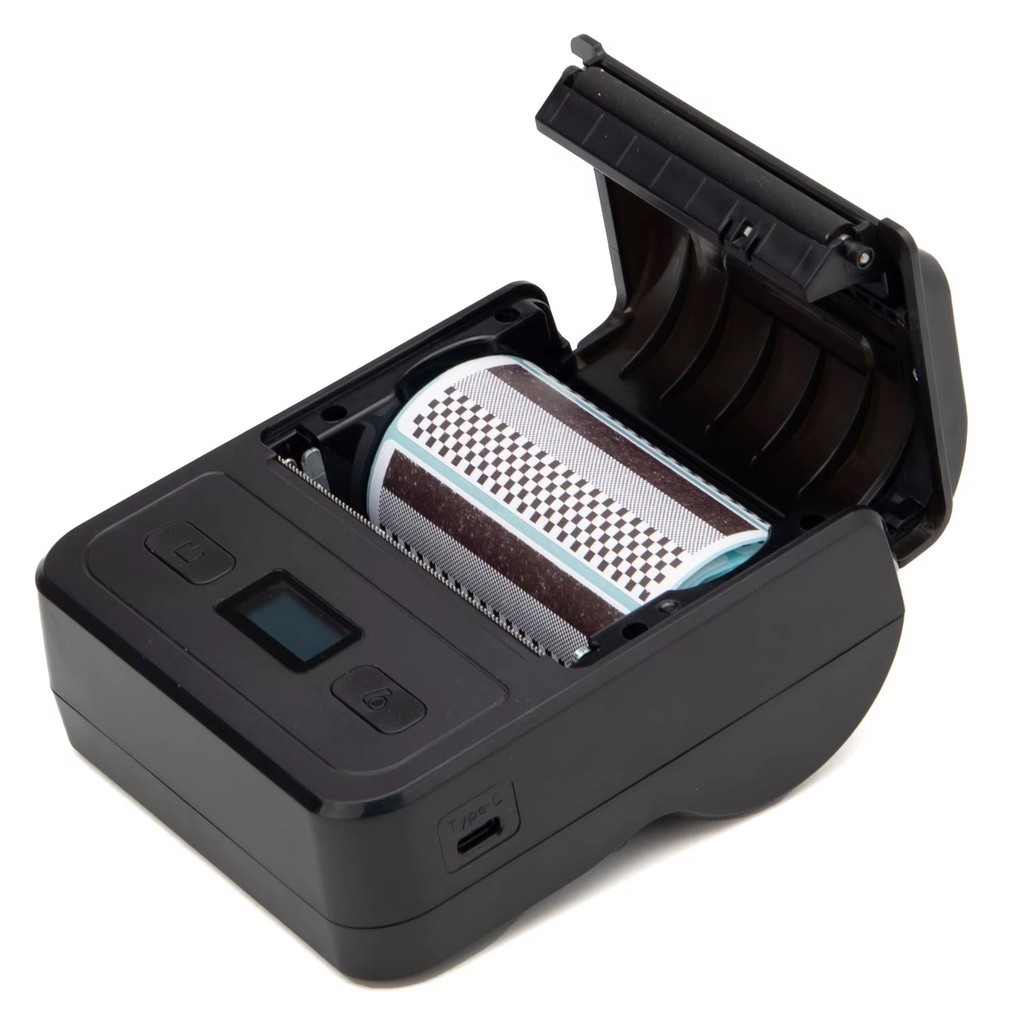 Mini Impressora Térmica Portátil 80mm Bluetooth USB 203dpi Cupom Recibo CE-O1508B — imagem 2 de 2