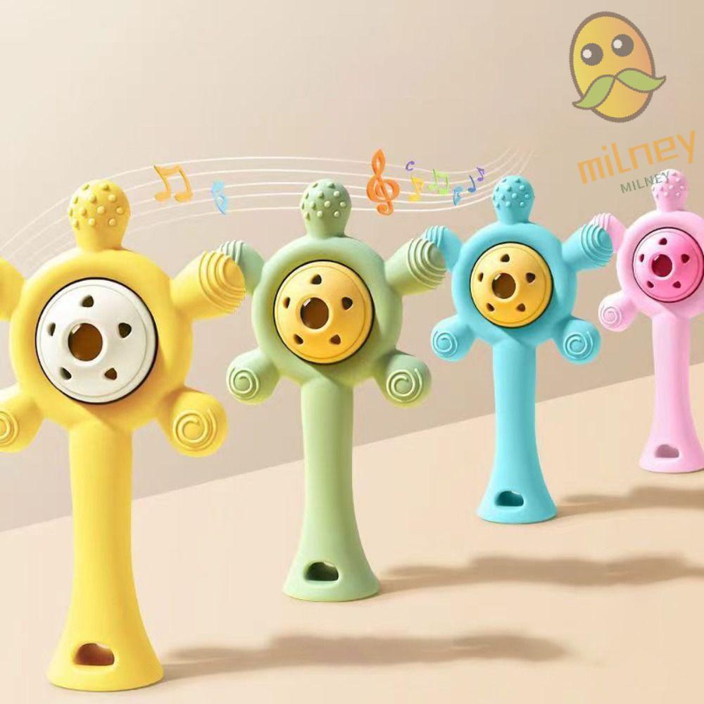 Brinquedo Do Chocalho Bebê , Macio Mordedor Das Crianças Da Agitação Garra Infantil , Brinquedos Sensoriais Anel Dentiçã