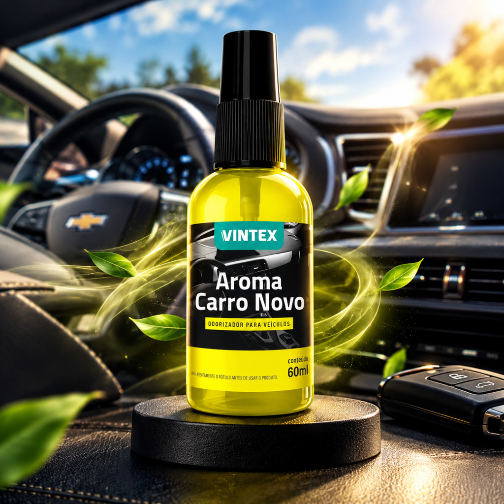 Aromatizante Cheirinho Automotivo Carro Novo Vonixx 60ml