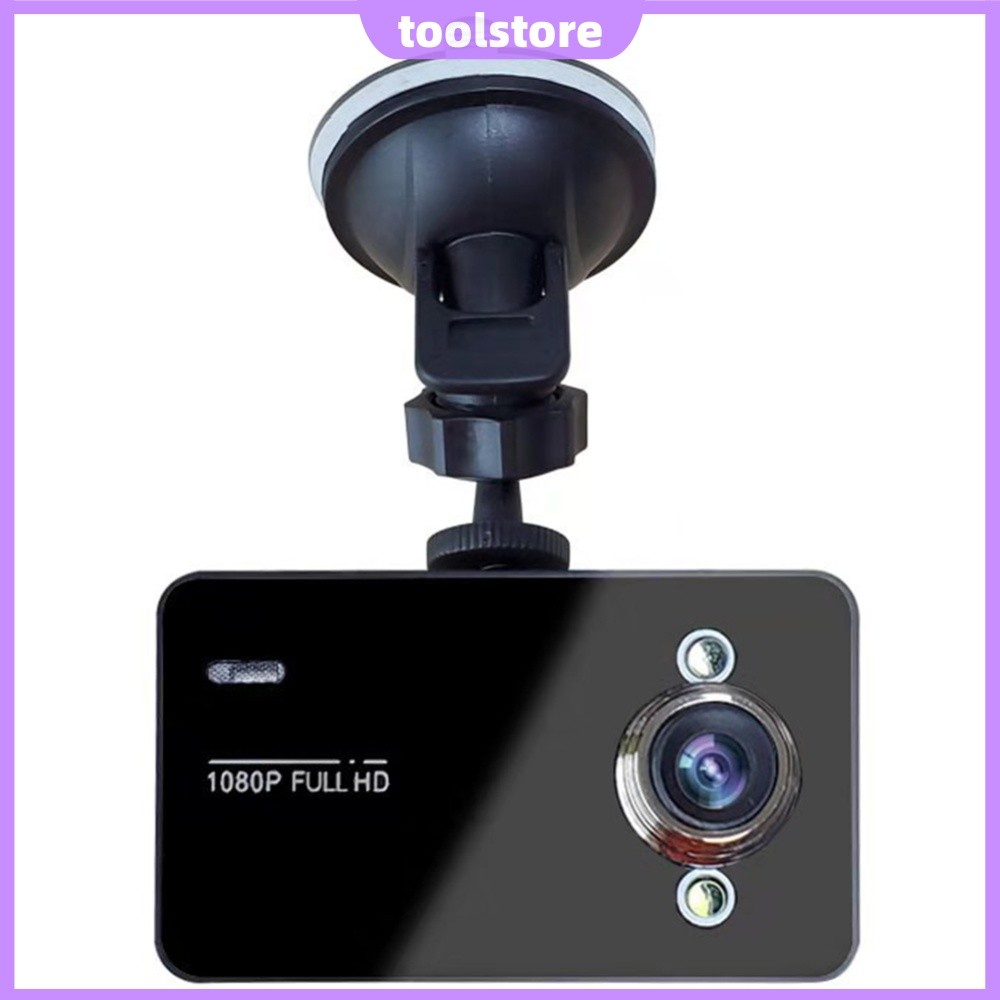 Câmera De Painel De Carro 1080P Com Visão Noturna Detecção De Movimento [toolstore.br]