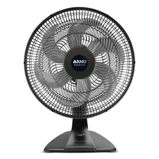 Ventilador de Mesa Arno 40cm VD2E Essencial Preto e Cinza 127V