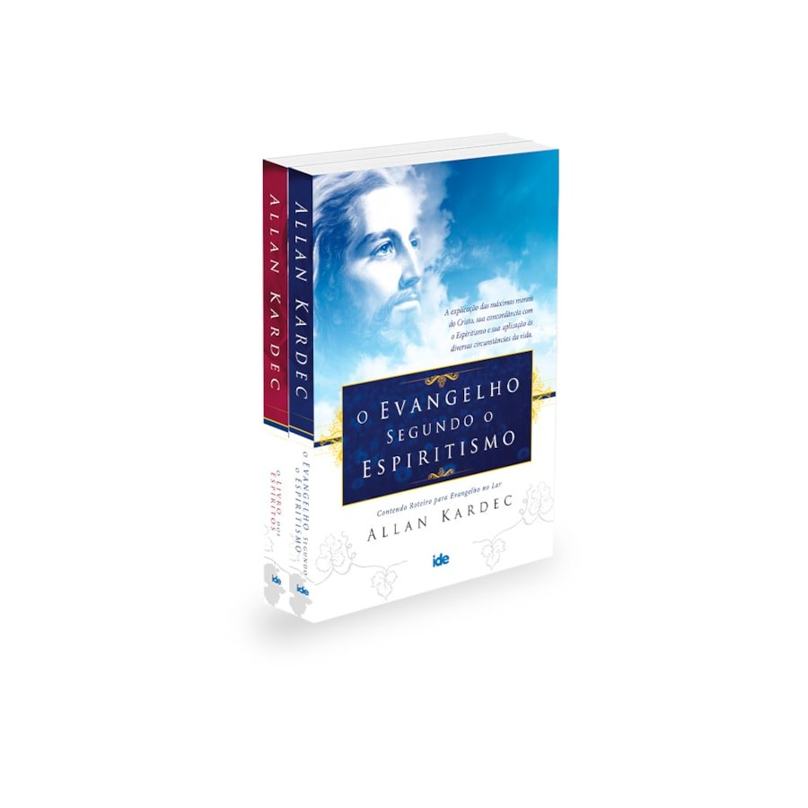 Kit Livro dos Espíritos + Evangelho Segundo o Espiritismo - Econômico — imagem 2 de 2