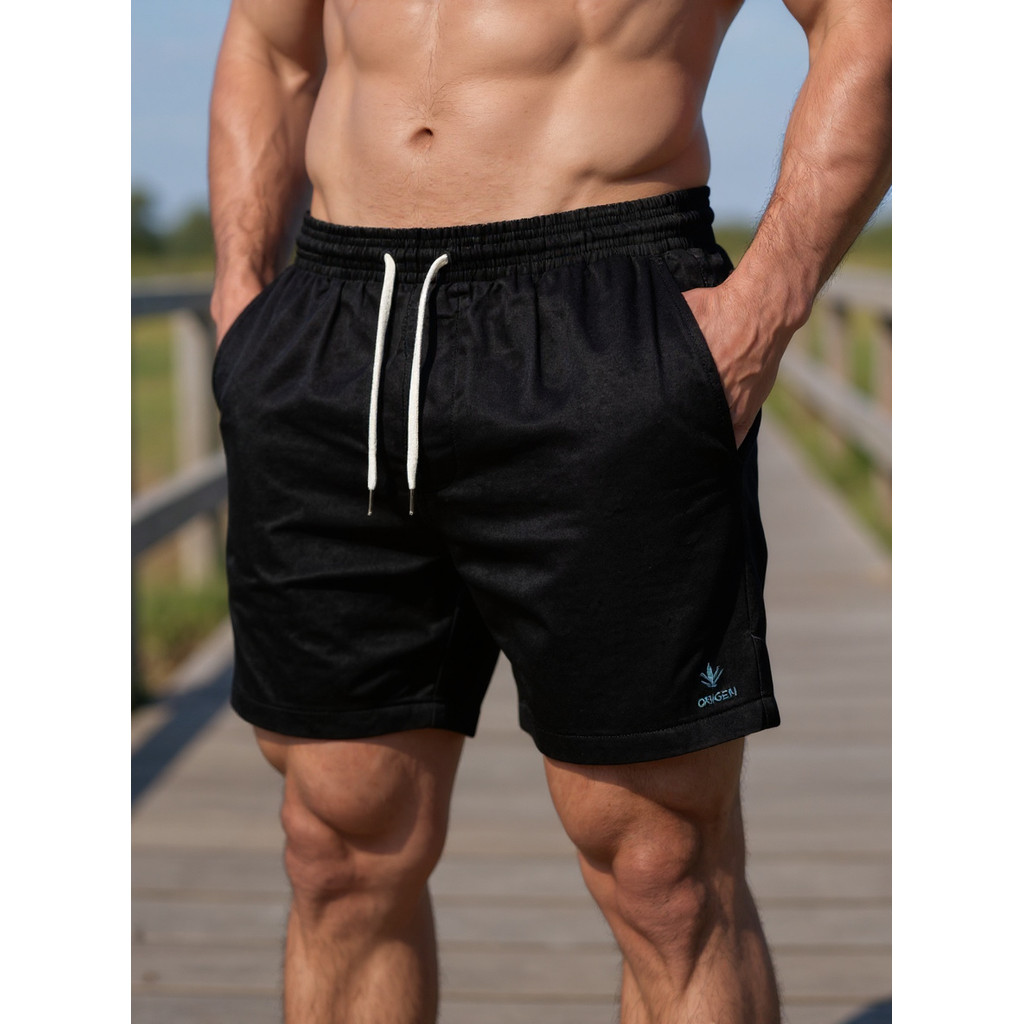 Kit 2 Bermudas Masculinas Linho Elastano Praiana Confortável Verão — Universo Delas