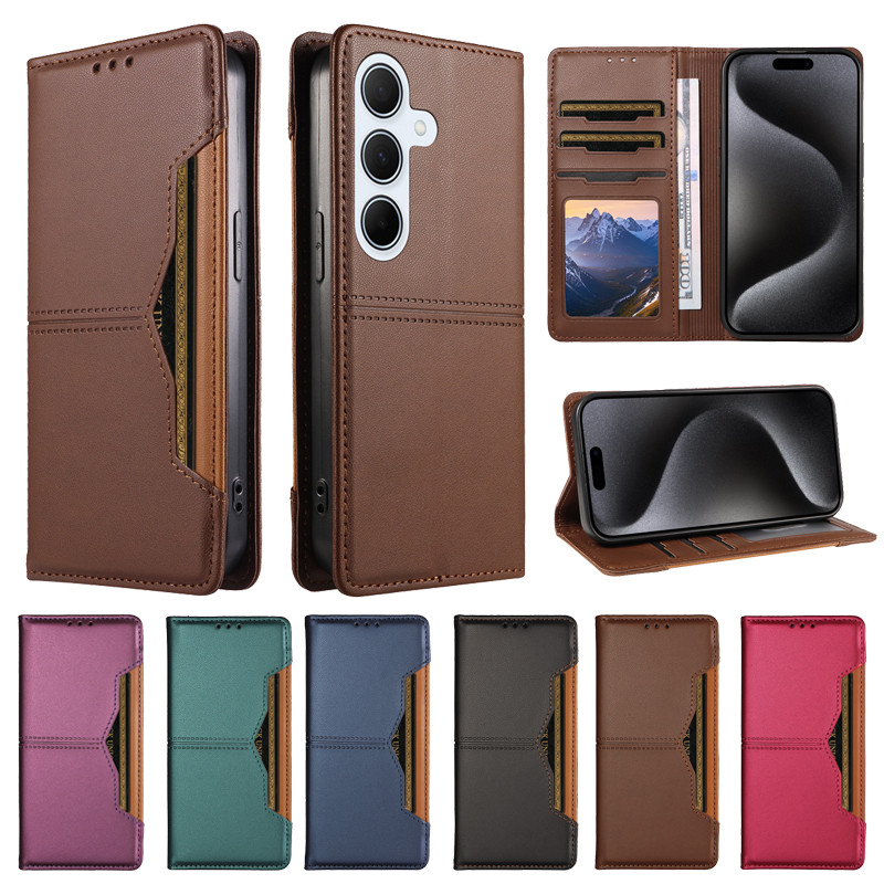 Fundas Capa Carteira Magnética Para Samsung Galaxy , A35 , A24 , A34 , A54 , A14 , A04 , A25 , A15 , A55 , 5G , 4G , De