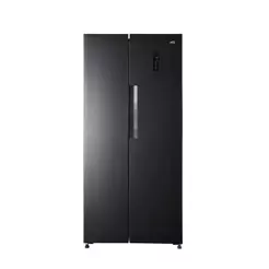 Geladeira Side By Side Frost Free 564 L HQ Inverter AirFlow Cooling Black Inox HQ-564SBSFFS