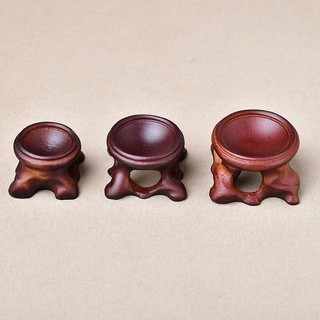 Base para esfera de cristal natural, suporte para esfera pequena, suporte para ornamentos de noz e cabaça, base de resin