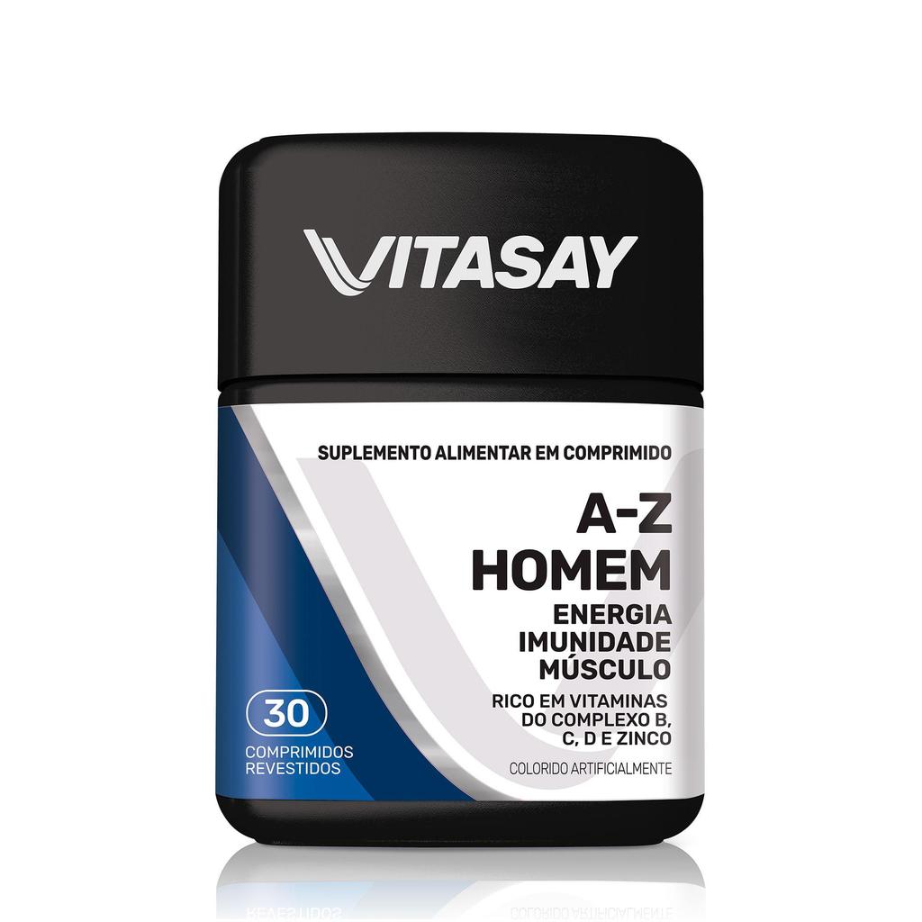 Suplemento para Homem A-Z Vitasay 30 Comprimidos