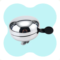 CAMPAINHA BIKE RETRO SINO 80MM CROMADA TRIM TRIM