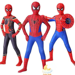 Traje de Homem-Aranha e Macacão para Meninos / Traje de Halloween