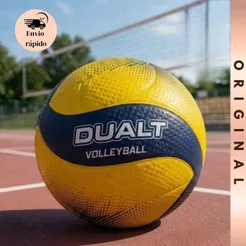 Bola de Volei Profissional Dualt SoftMax Microfibra Para Quadra Areia Volleyball Premium