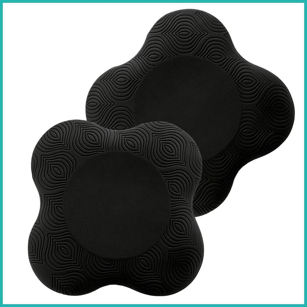 Joelheiras Para Pilates , 2 Peças , Amortecimento , Ergonômico , Recuperação Lenta , Almofada De Ajoelhamento Prancha , 
