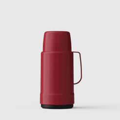 Garrafa Térmica GLT Rolha 500ml Vermelho Intenso Invicta