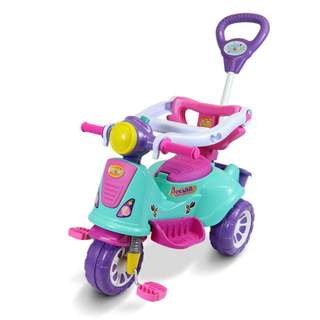 Triciclo Avespa Rosa Maral