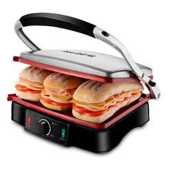 Sanduicheira Grill antiaderente 1800W - PG-02 - Mondial
