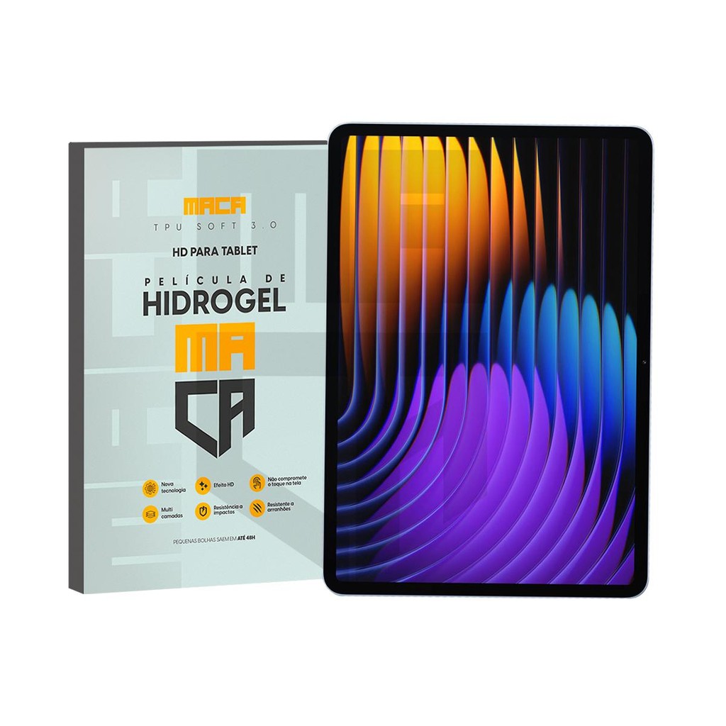 Película de Hidrogel Tab Mi Pad 7 11.2 Transparente ou Fosca Imita Papel