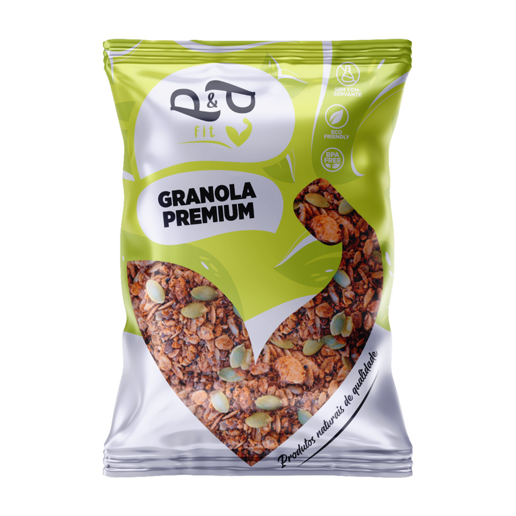 Granola P&P Tropical Premium - Castanhas Nozes Raspa de Coco 250g - P&P