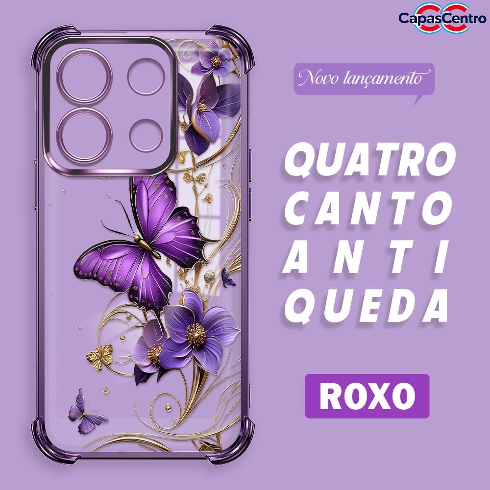Capa Para Xiaomi Poco X6 Redmi Note 13 Pro 5G Capinha Anti Choque Case Transpare