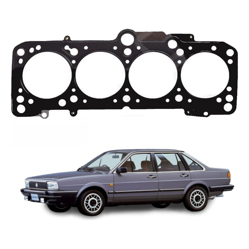 Junta Cabeçote Chapa Sabo Santana 1.8 Ap 1985 A 1990 em Oferta na Shopee